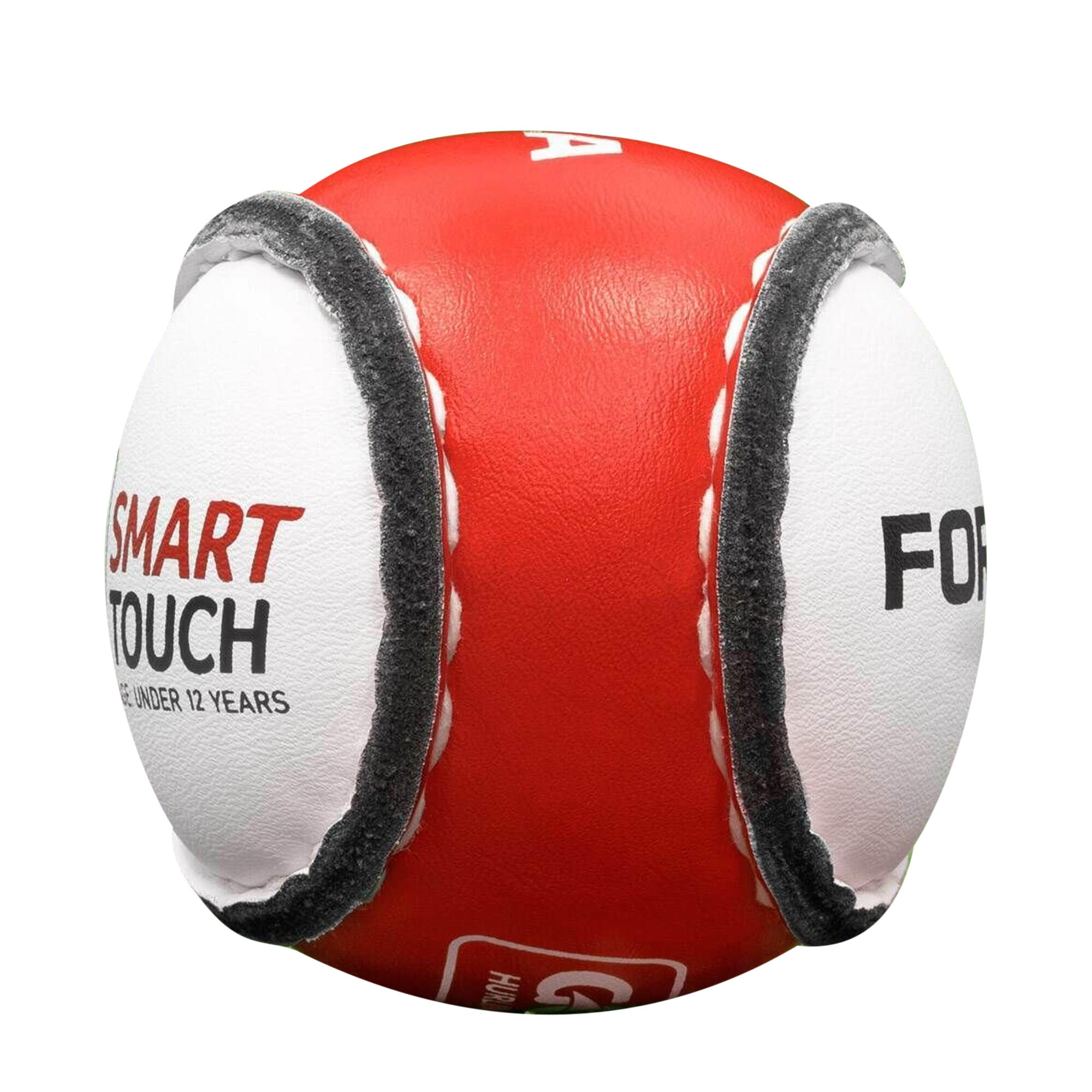 Smart Touch Hurling Sliotar Ball (White/Red/Black) 2/3