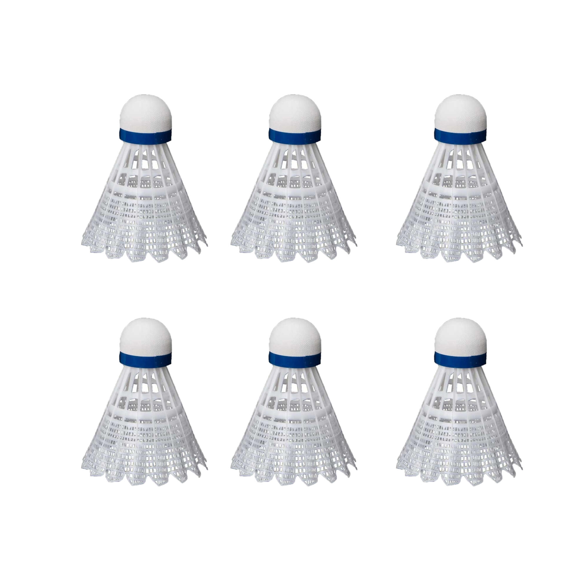 Mavis 2000 Shuttlecock (Pack of 6) (Multicoloured) 2/3