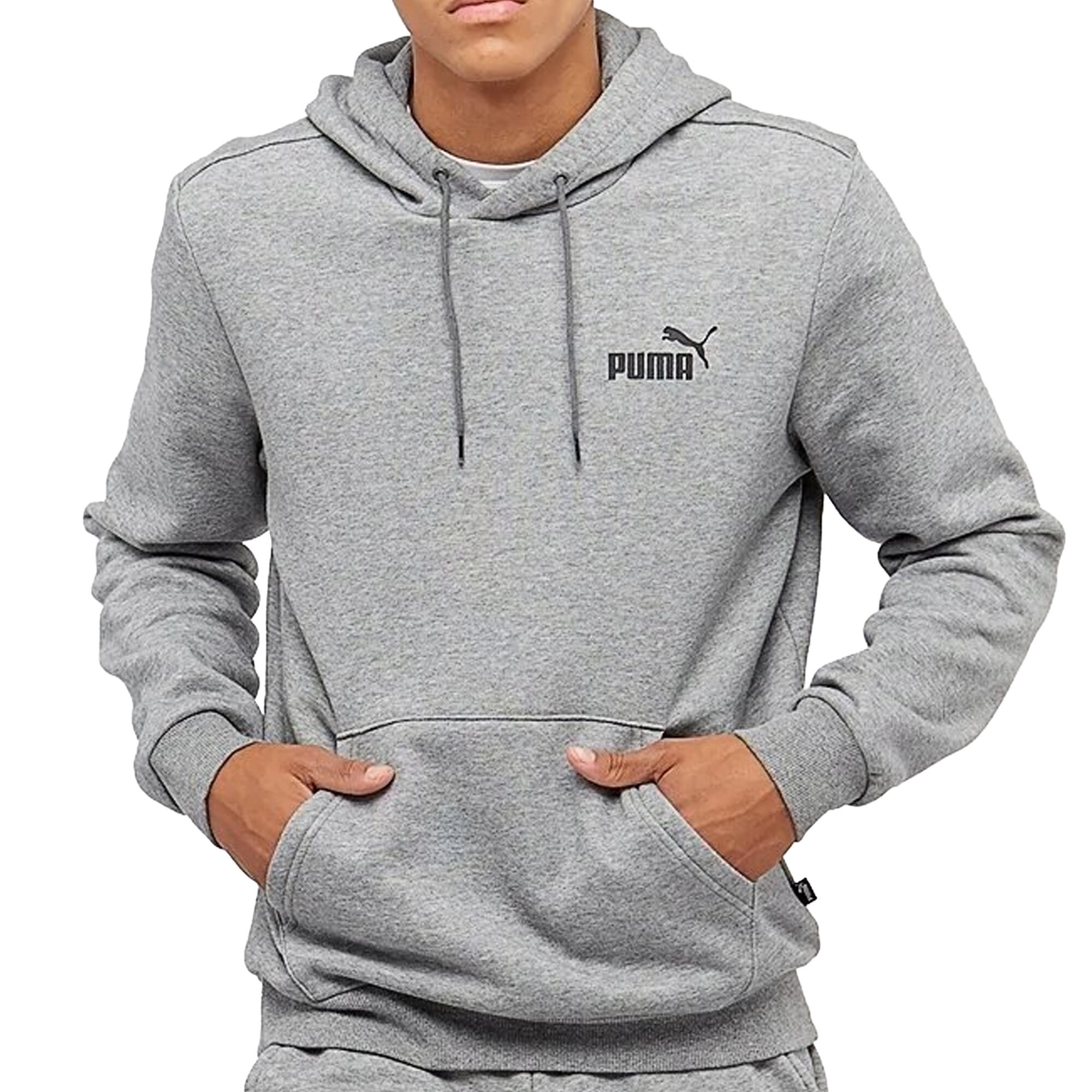 Mens ESS Hoodie (Grey Heather) 3/3