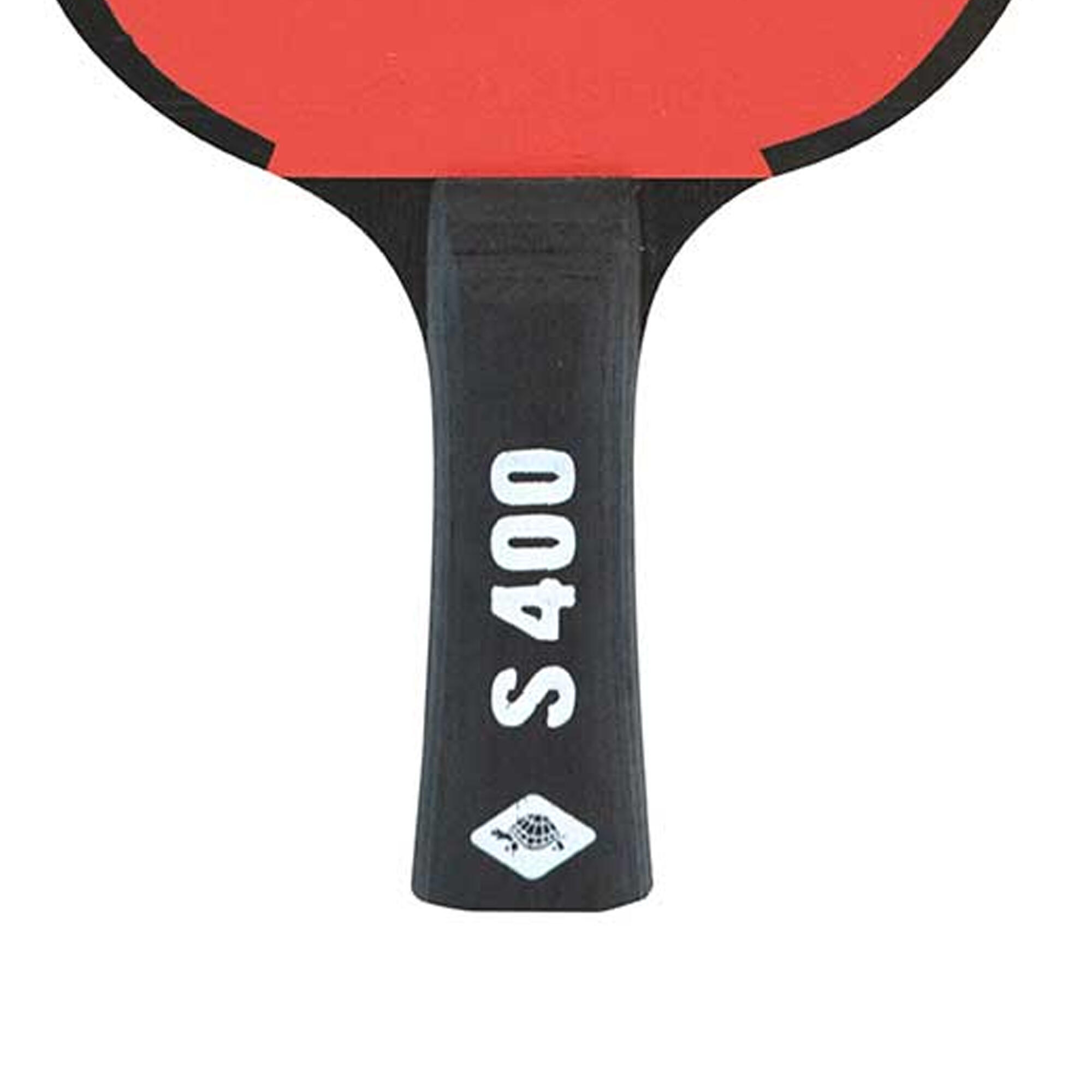 Protection Line S400 Table Tennis Bat (Red/Black) 3/3