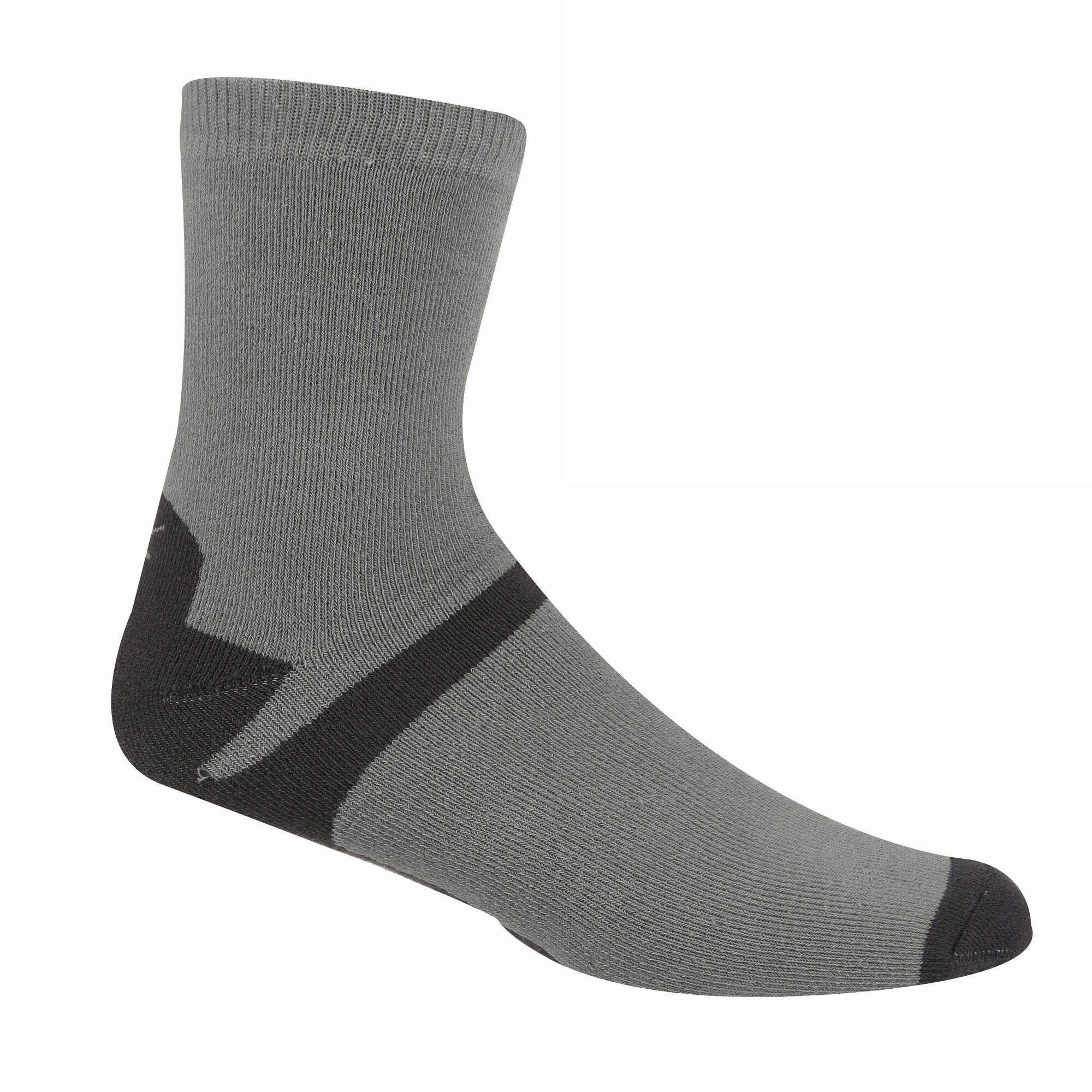 Heren Lifestyle Enkelsokken (pak van 3) (Donker staal/donker denim) 4/5