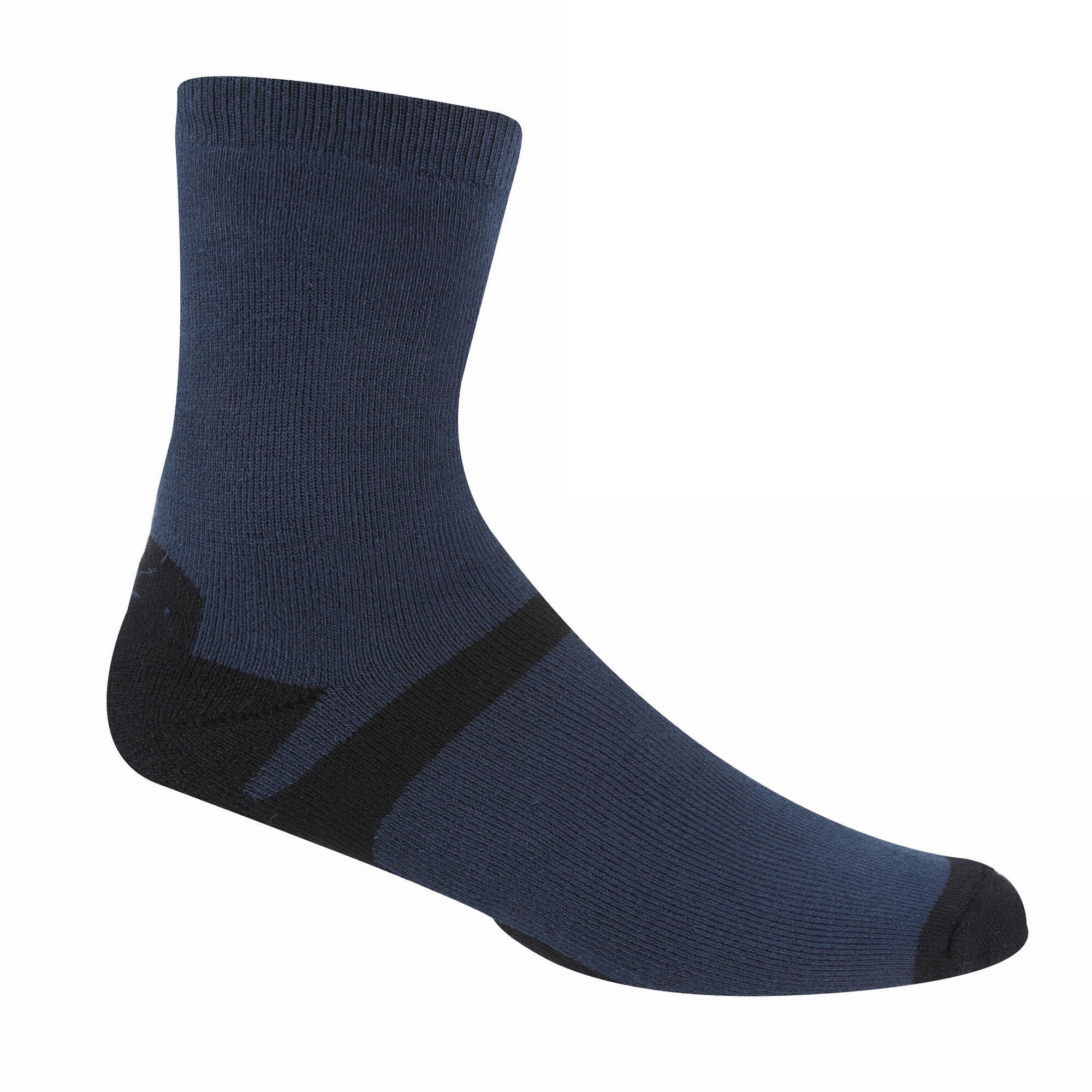 Heren Lifestyle Enkelsokken (pak van 3) (Donker staal/donker denim) 3/5