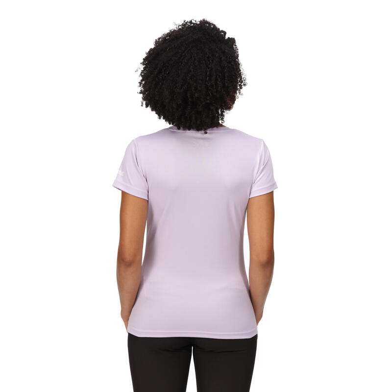 Camiseta Fingal VI Impreso para Mujer Lila Pastel
