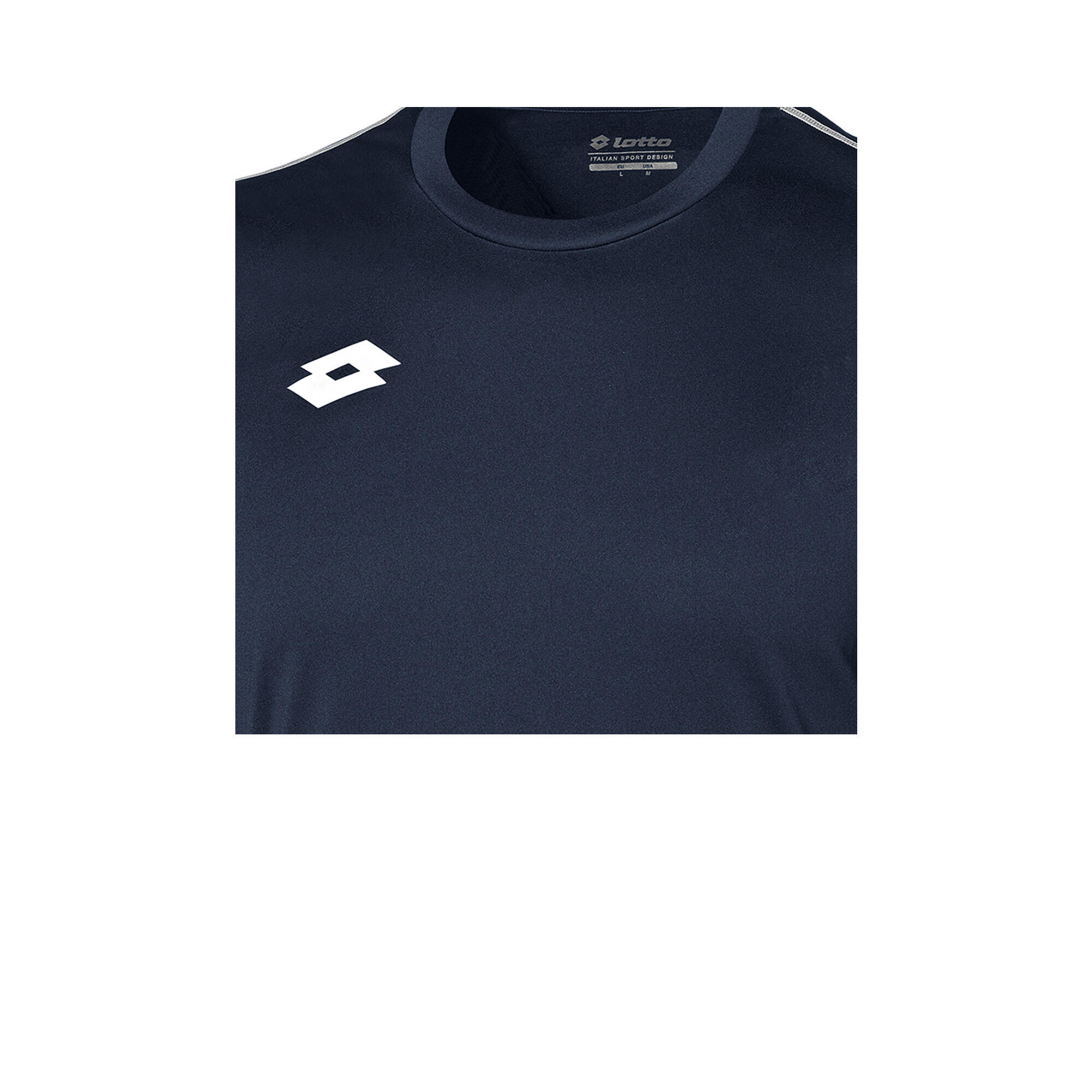 Junior Unisex Delta Jersey Short Sleeve Shirt (Navy/White) 3/3