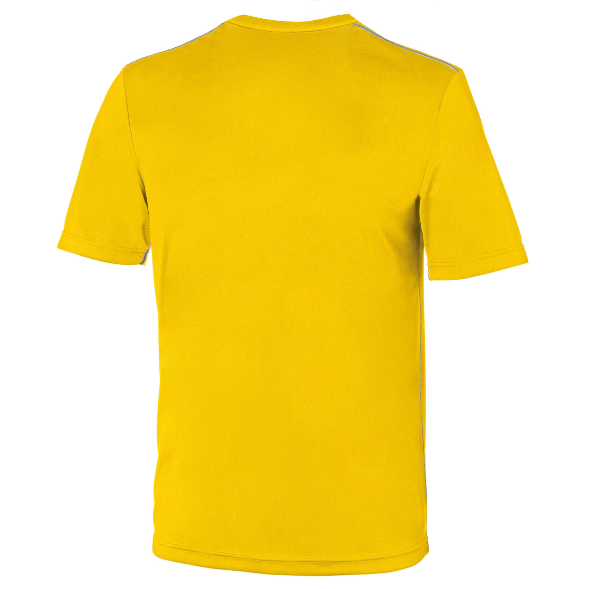 Junior Unisex Delta Jersey Short Sleeve Shirt (Yellow/White) 2/3