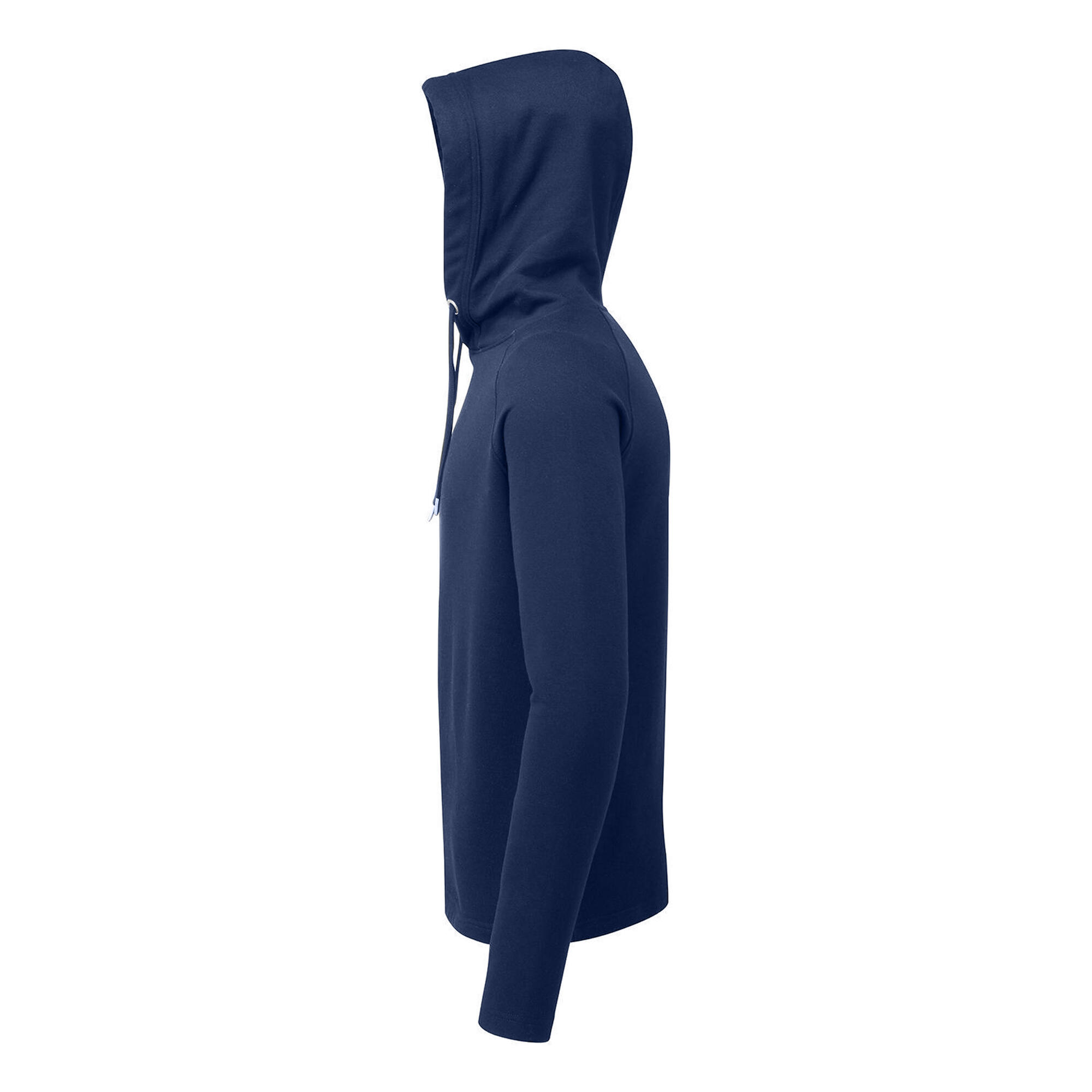 Felpa Con Cappuccio Uomo TriDri Blu Navy 3/3