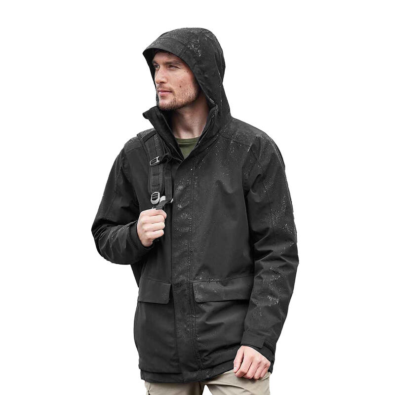 "Expert Kiwi Pro" Jacke 3 in 1 für Herren Schwarz