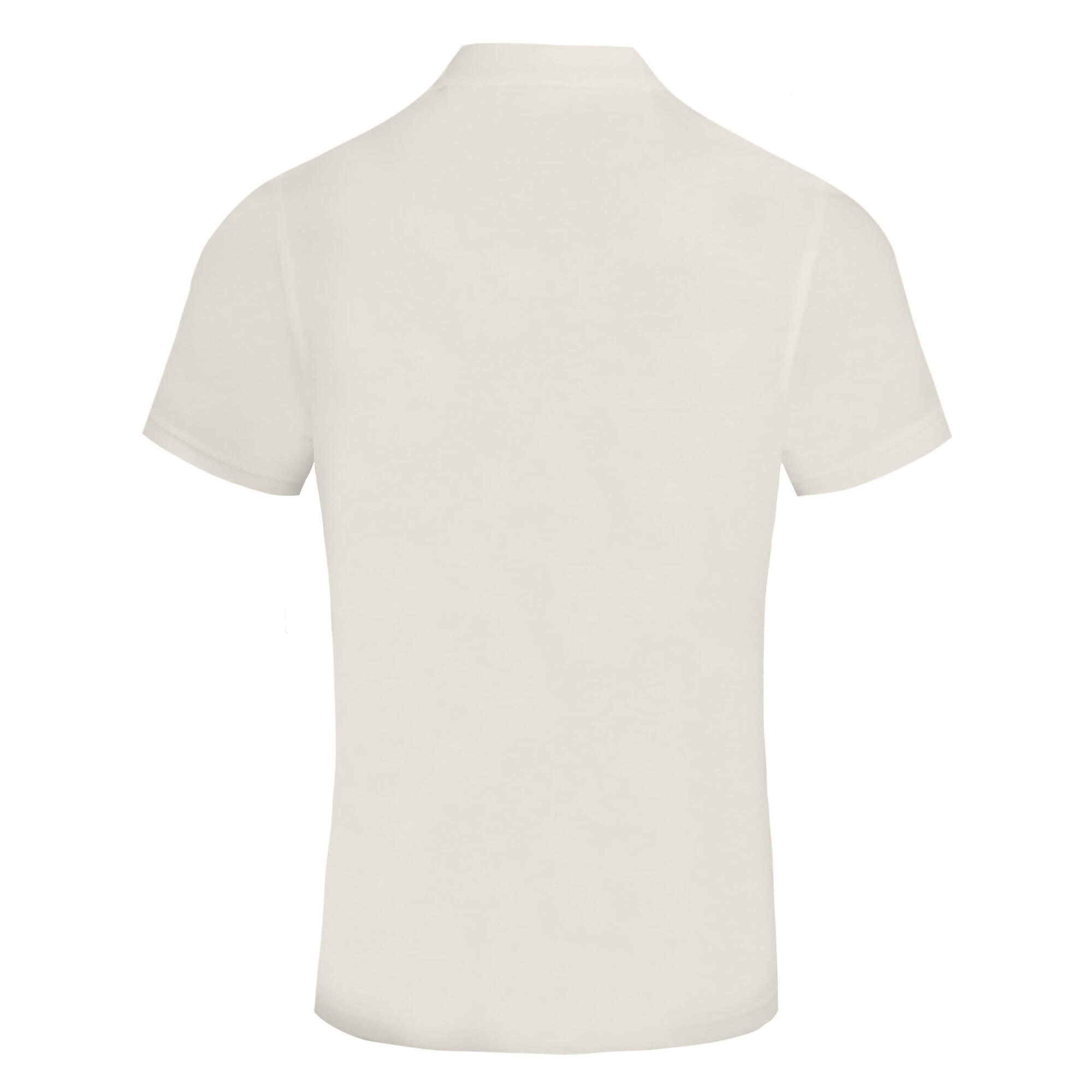 Mens Short Sleeve Cricket Shirt (Cream) 2/3