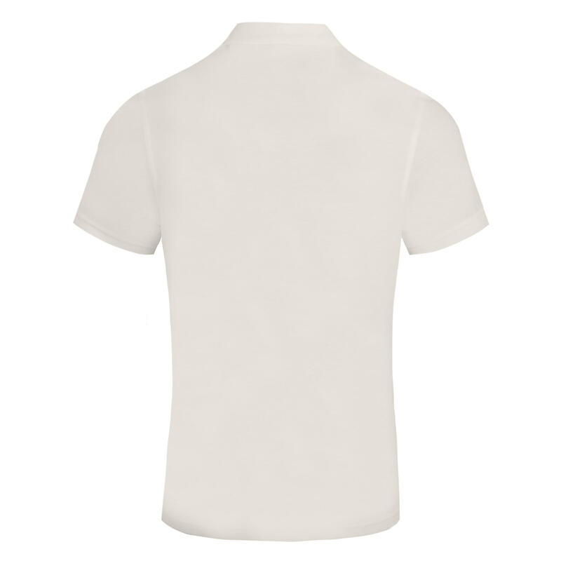 Kurzarm Cricket Shirt Herren Creme