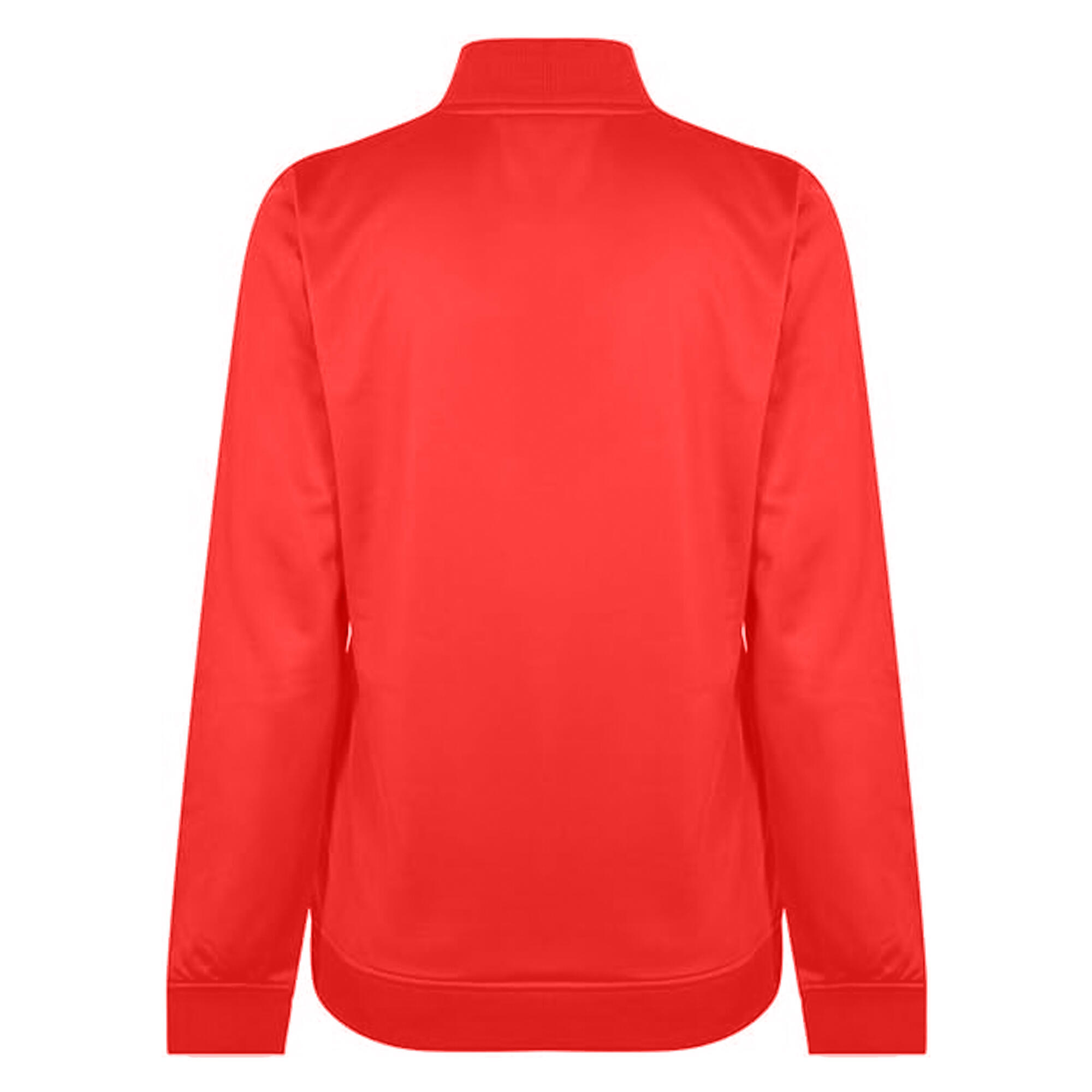 Mens Club Essential Half Zip Sweatshirt (Vermillion) 2/3