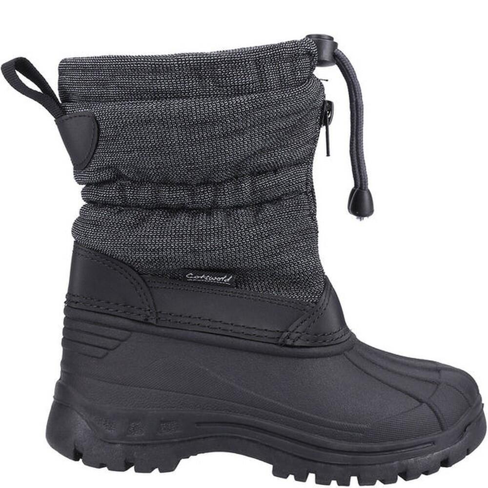 Childrens/Kids Bathford Wellington Boots (Grey/Black) 2/5