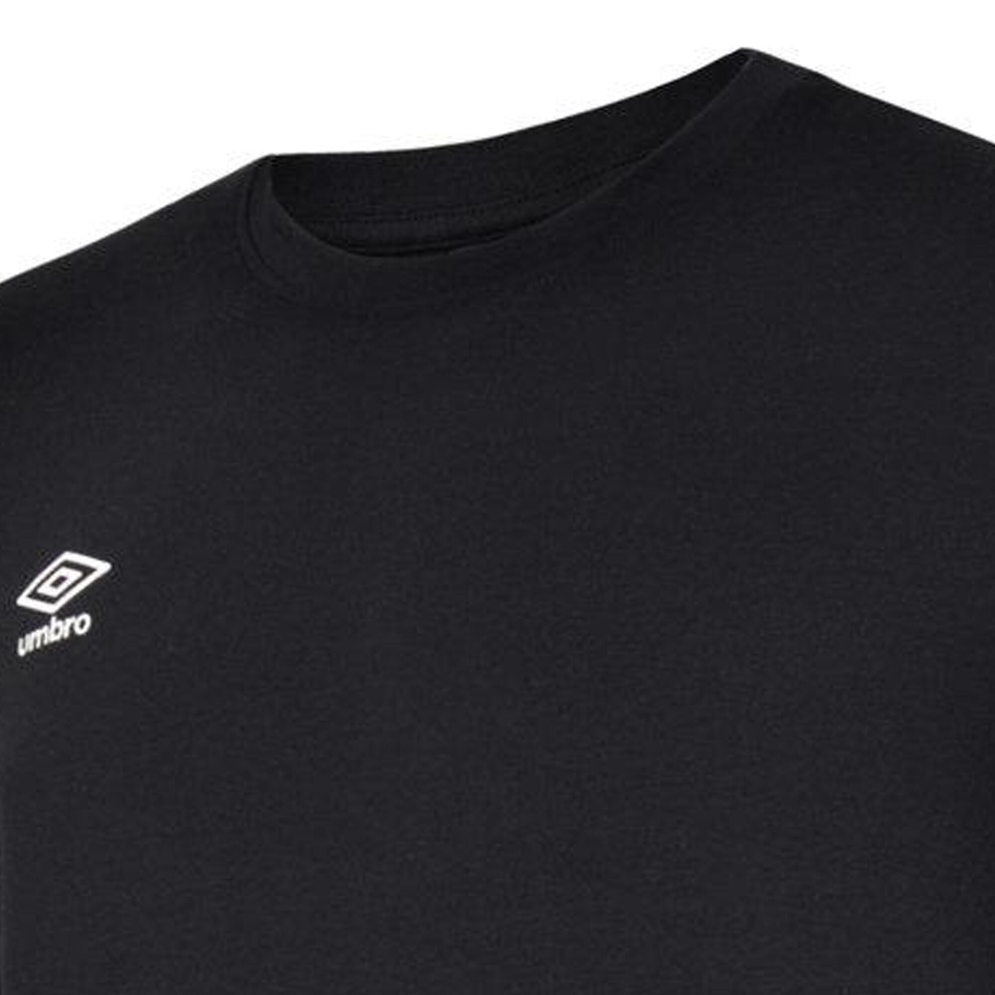 Children's CLUB LEISURE T-shirt (Black / White)