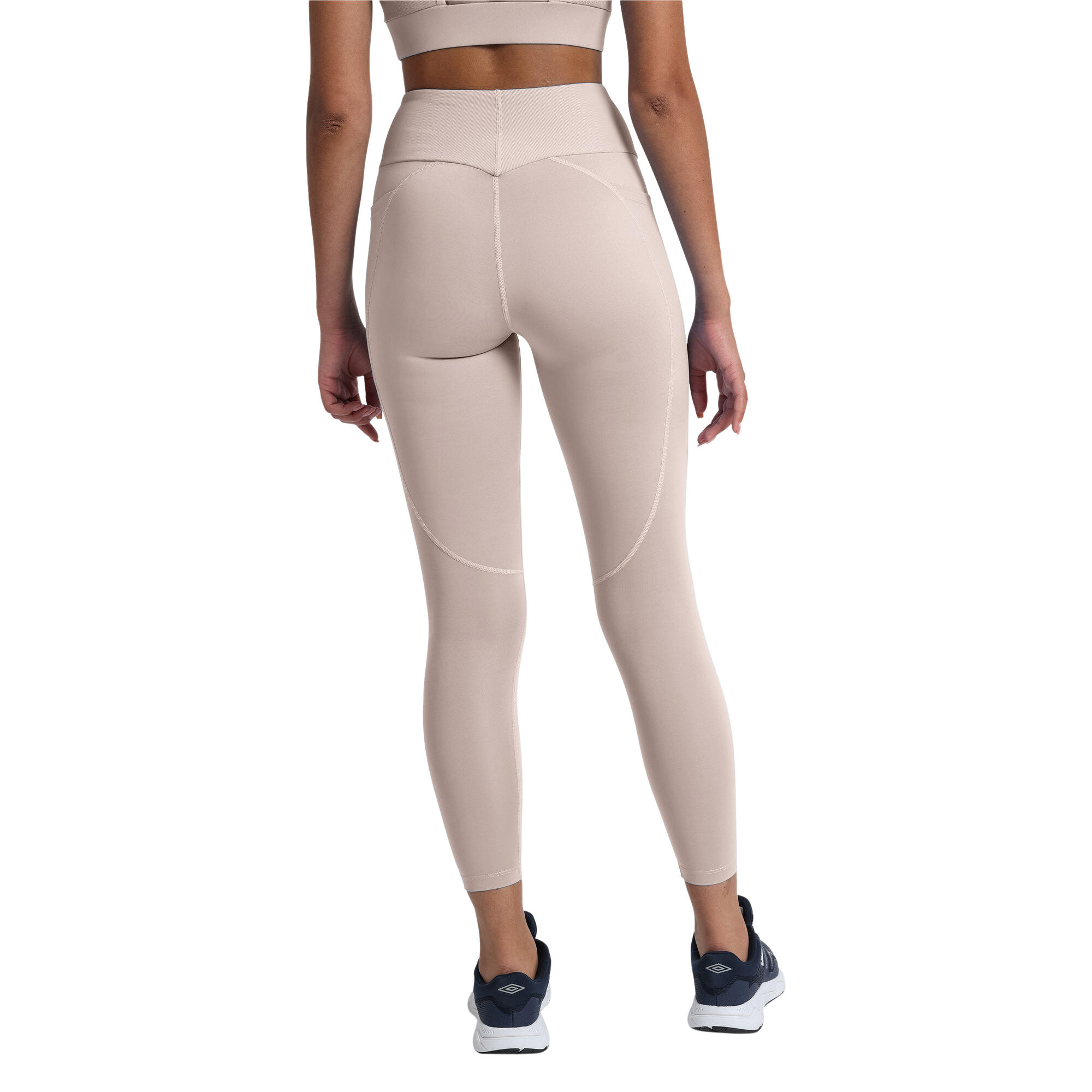 Womens/Ladies Pro Training Leggings (Silver Grey) 3/4