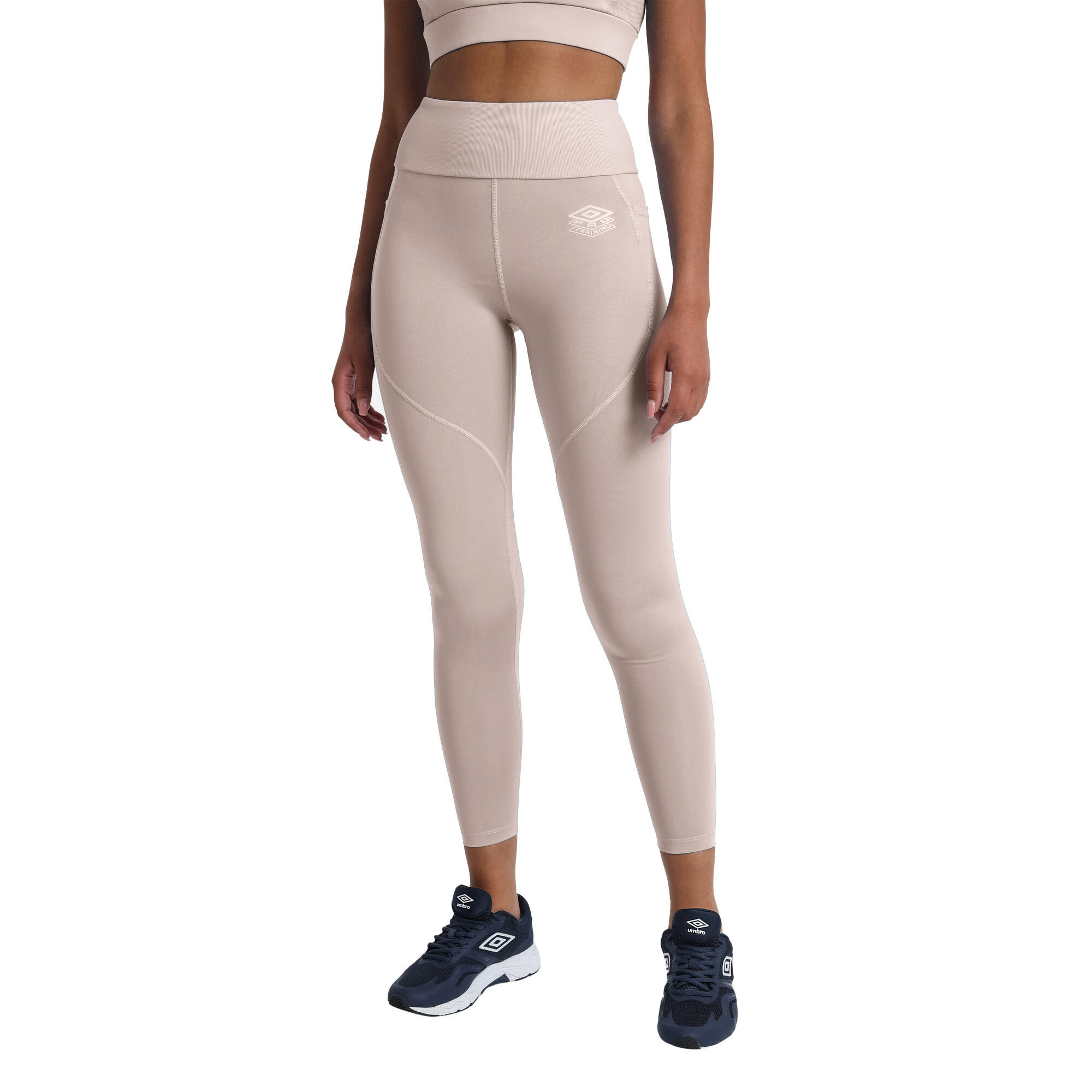 Womens/Ladies Pro Training Leggings (Silver Grey) 4/4