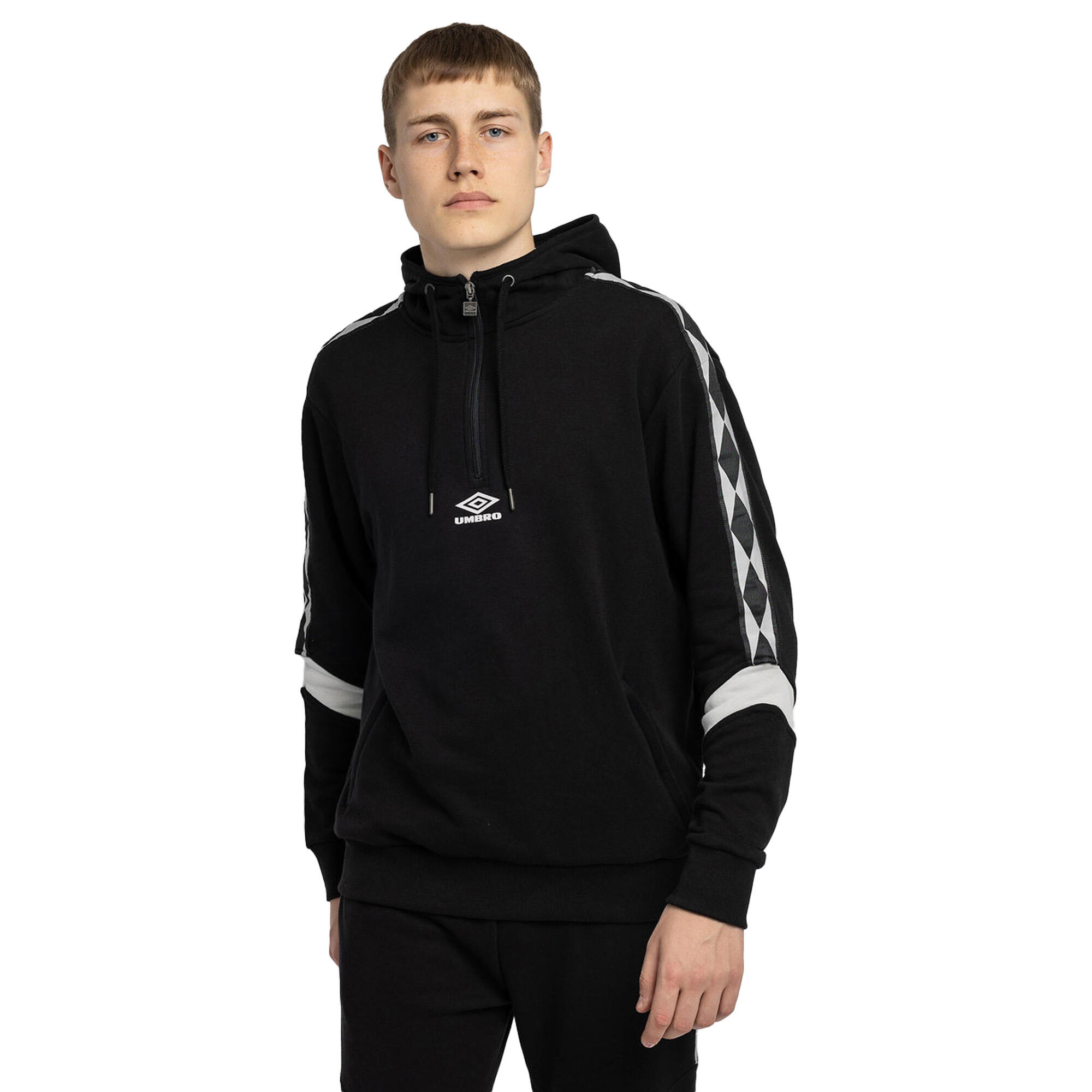 Sweat À Capuche DIAMOND Homme (Noir / Roche Lunaire) 3/4