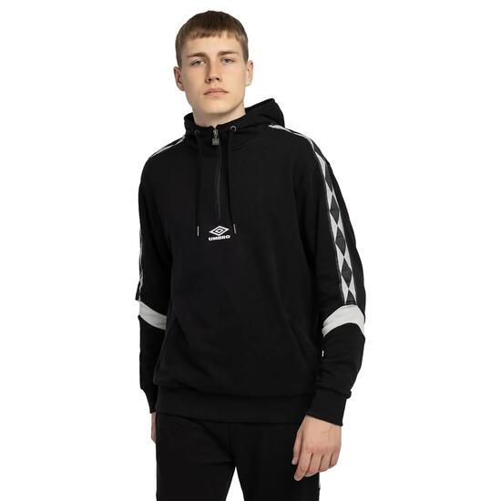 Sweat À Capuche DIAMOND Homme (Noir / Roche Lunaire)
