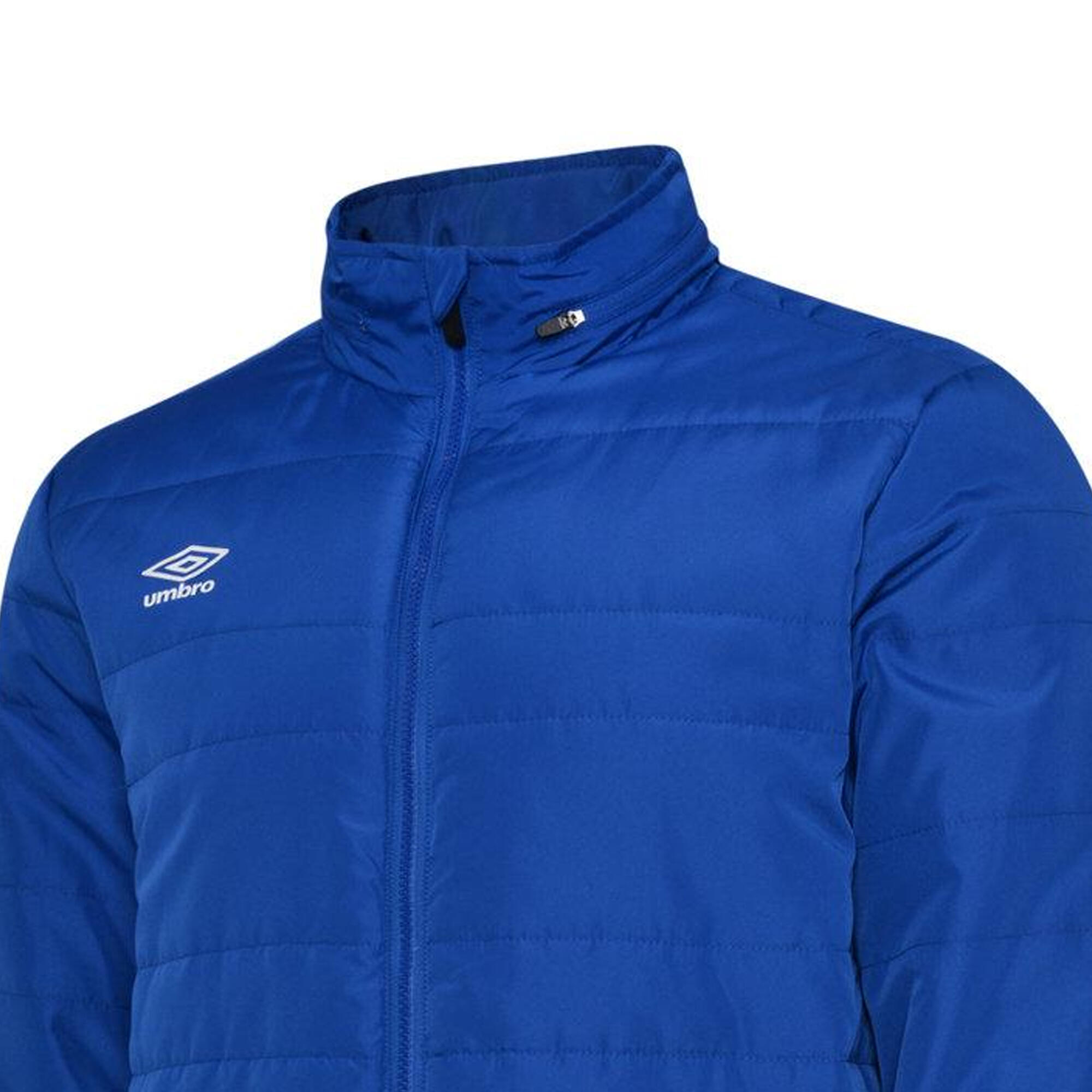 Mens Club Essential Bench Jacket (Royal Blue) 4/4