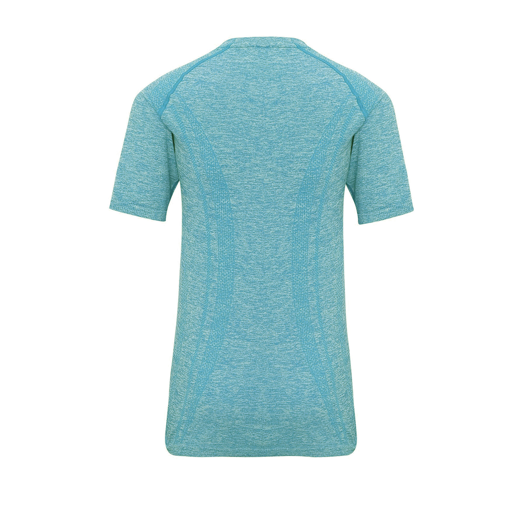 Seamless 3D Fit Multi Sport Performance Kurzarm Top Damen Türkis 2/3