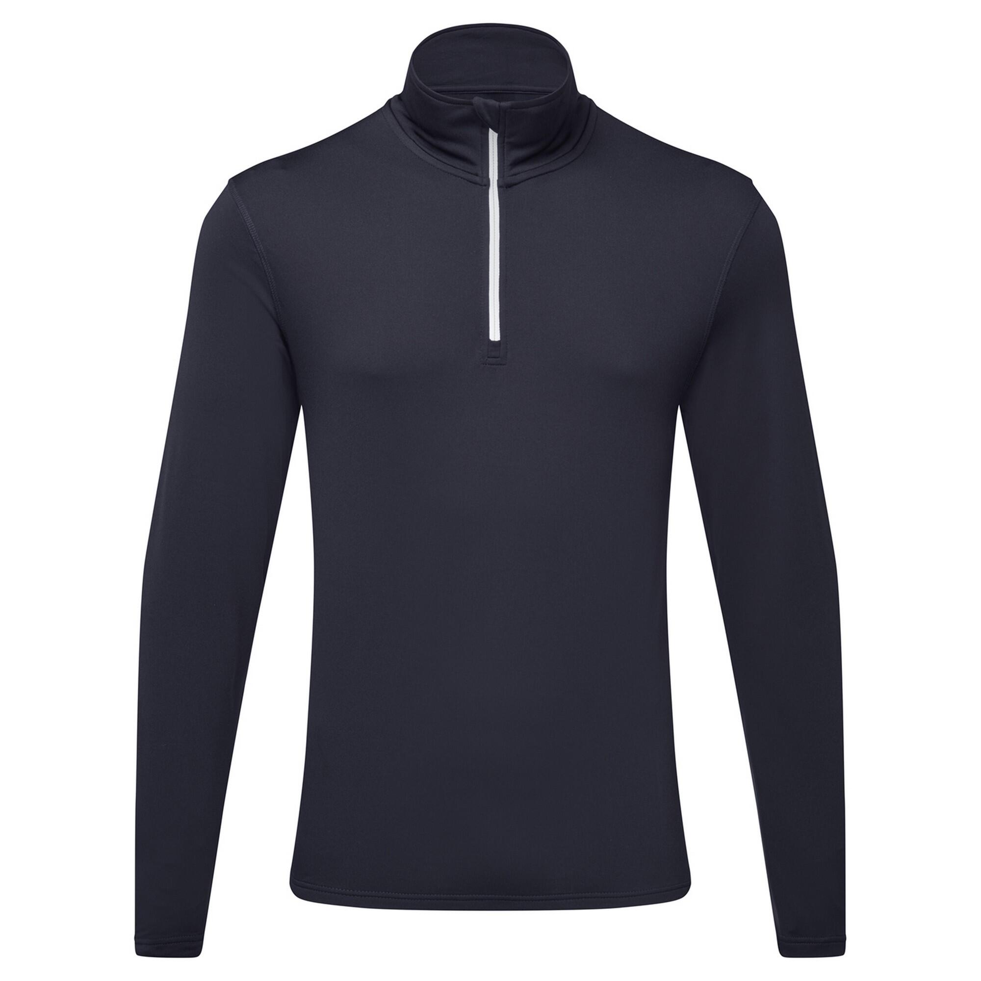 TRIDRI Mens Athletic Top (French Navy/White)