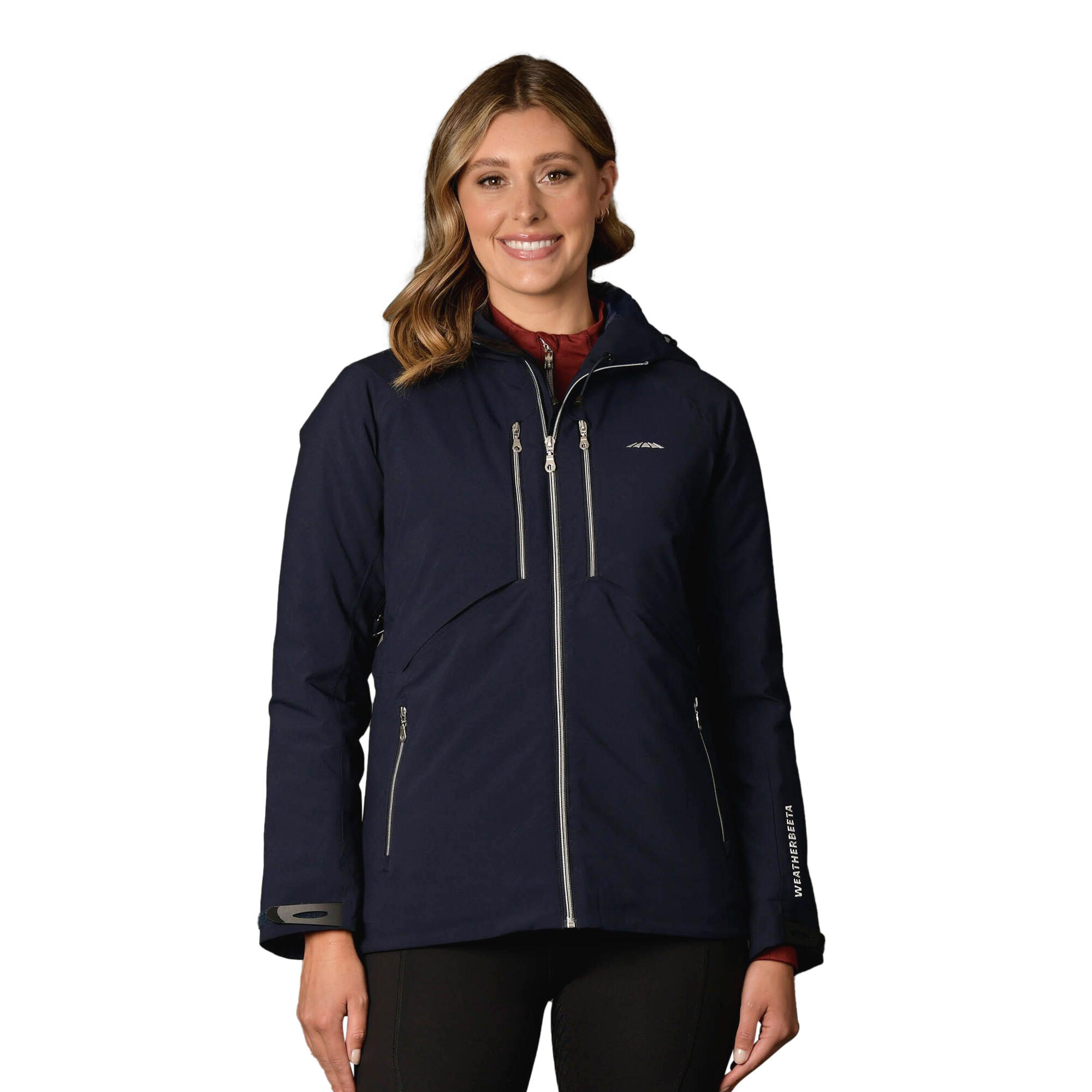 Womens/Ladies Tania Waterproof Jacket (Ink Navy) 3/3