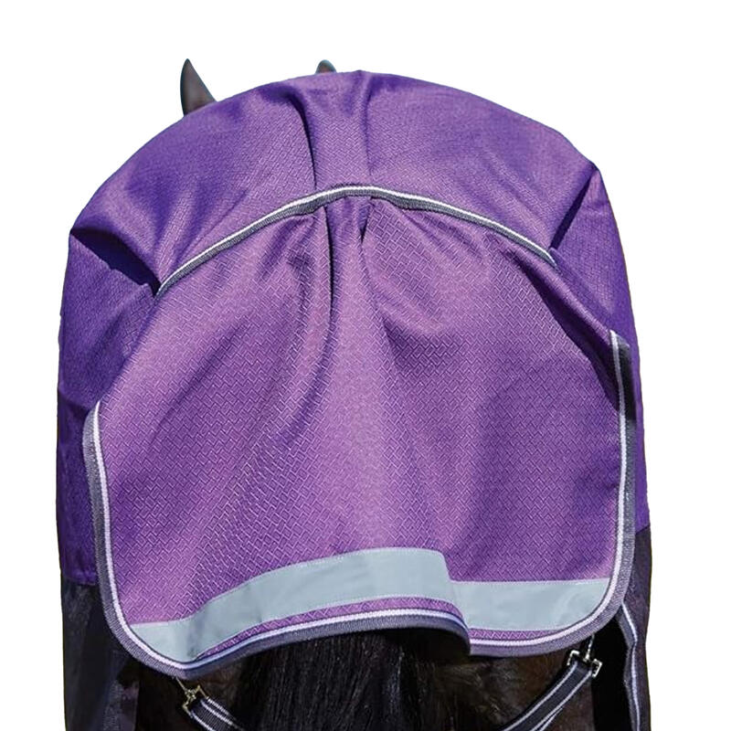 Couverture & couvrecou COMFITEC Cheval (Violet/ noir)