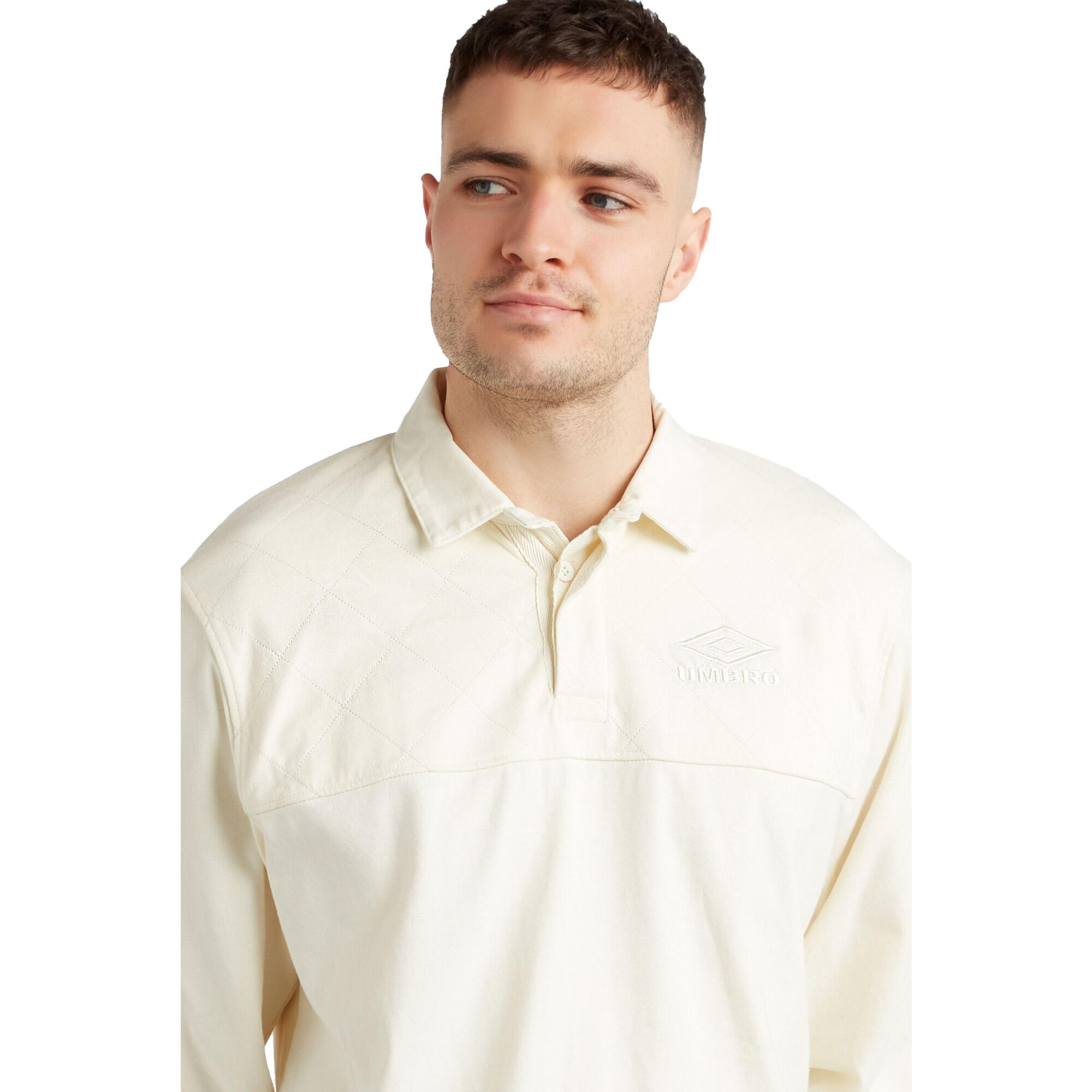 Mens Home Nations Jersey (Ivory) 3/4