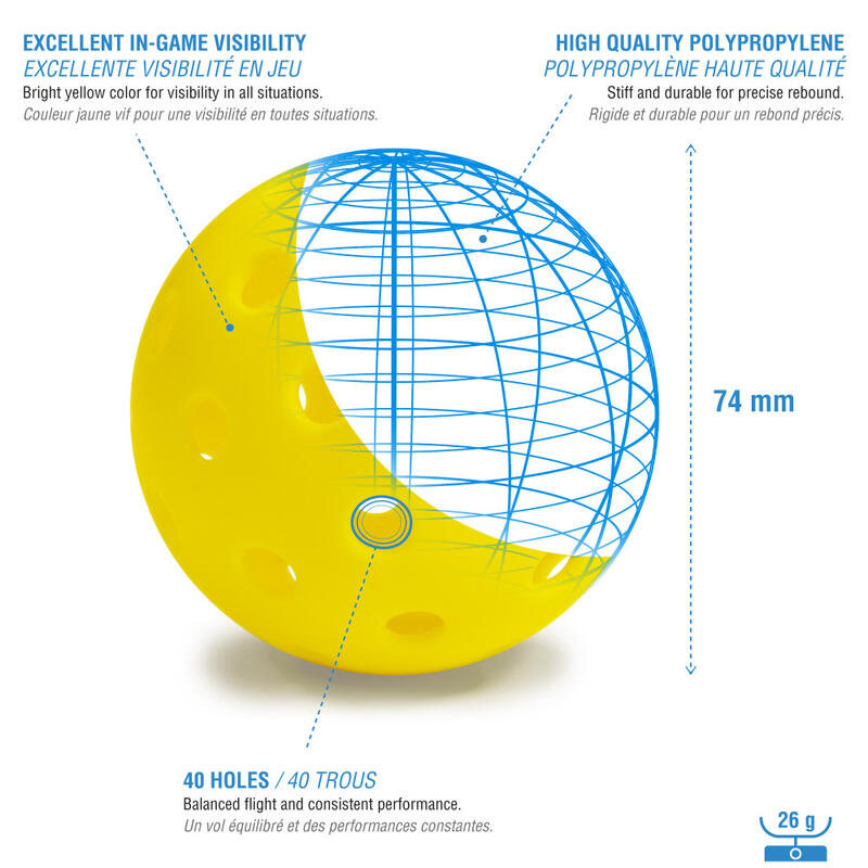 Hybrid Pickleballball