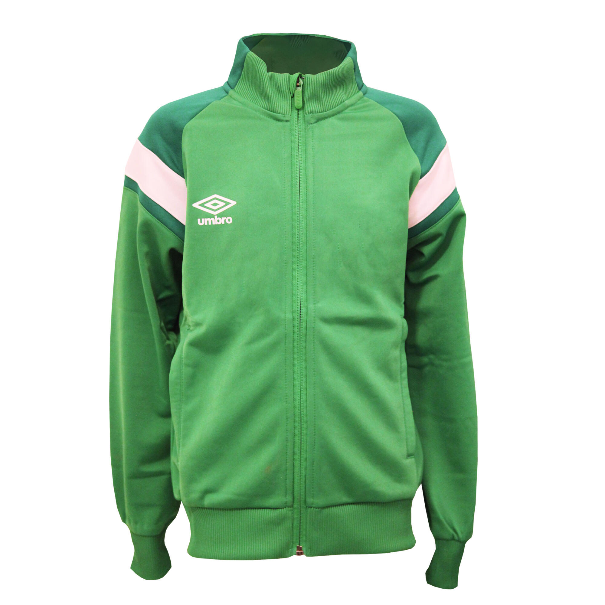 Childrens/Kids Knitted Jacket (Emerald/Lush Meadows/Brilliant White) 2/3