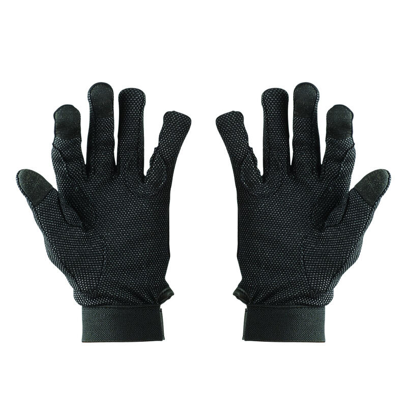 Gants d´équitation Unisexe (Noir)