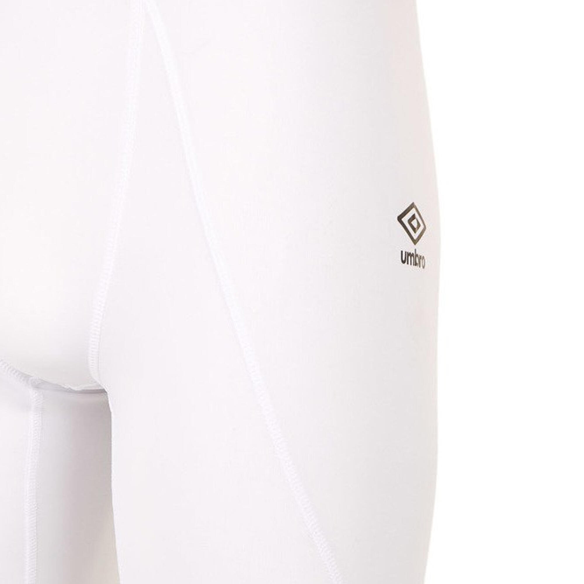 Mens Core Power Logo Base Layer Shorts (White) 3/3