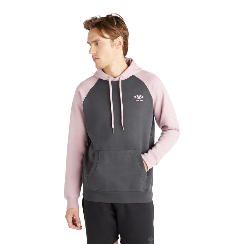 Sweat à capuche CORE Homme (Gris / Mauve)