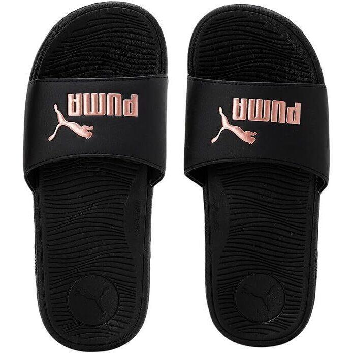 Chanclas Puma Cool Cat 2.0 Wns PUMA Black-Rose Gold, Negro, Mujer 2/7