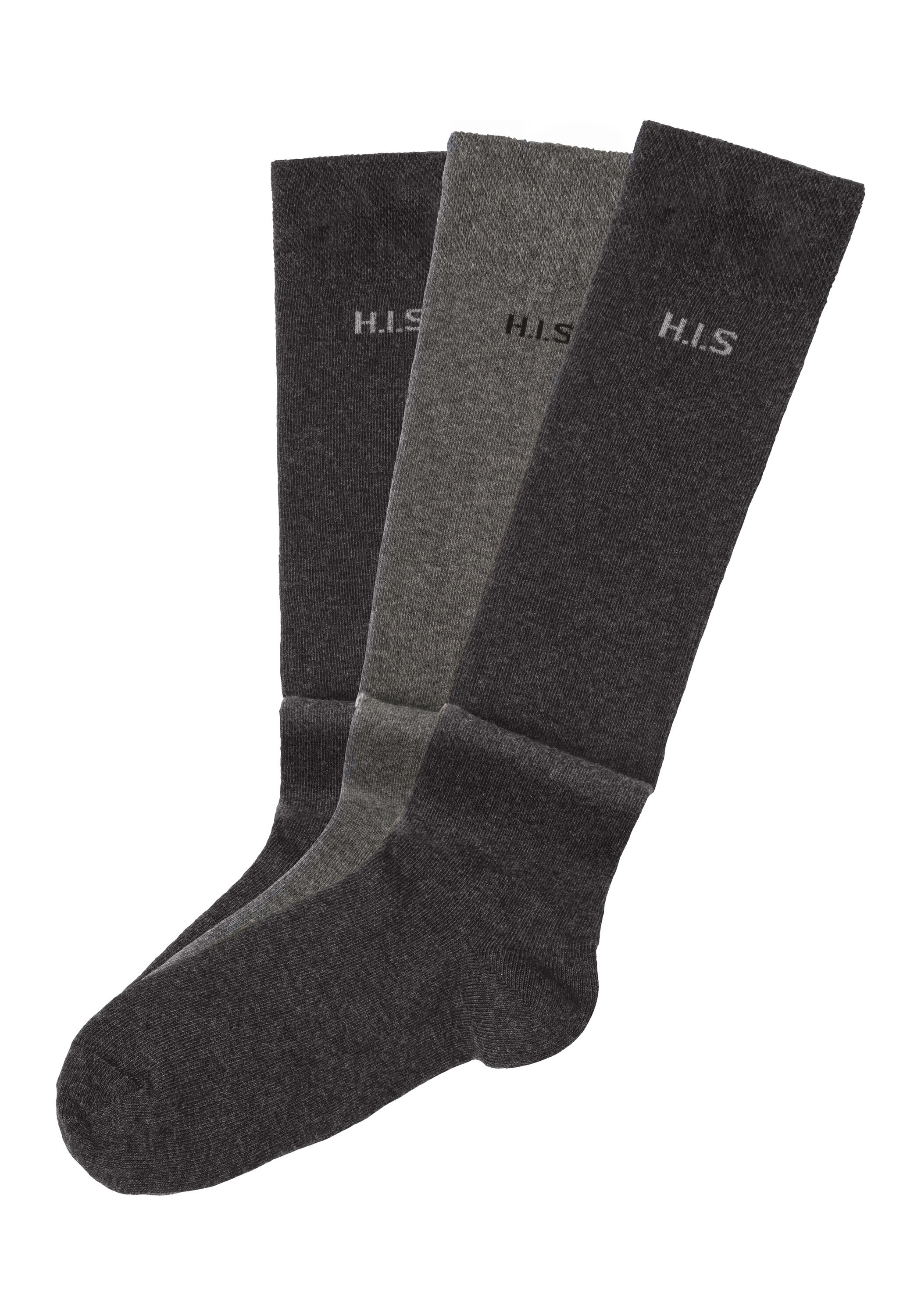 H.I.S H.I.S Kniestrümpfe (3 Paar) 2/4