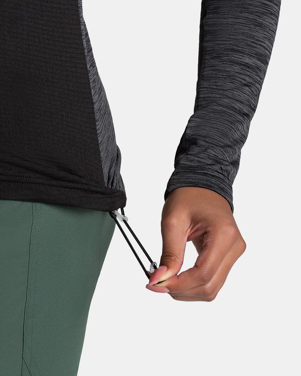 Sudadera polar SEVELEN-W mujer KILPI Negro 4/5