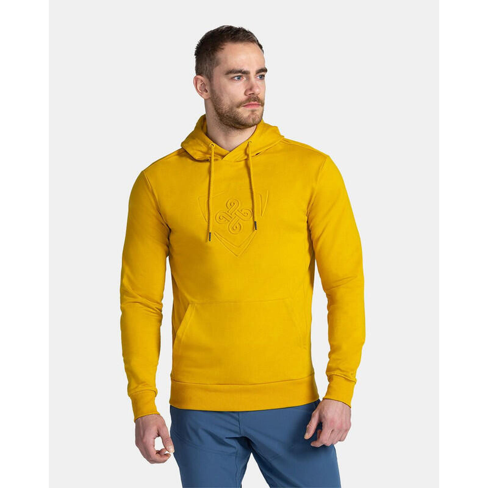 Kilpi - Sweat À Capuche En Coton Pour Hommes Kilpi Lagoa-m - Sweat-shirt - Jaune - S - Decathlon