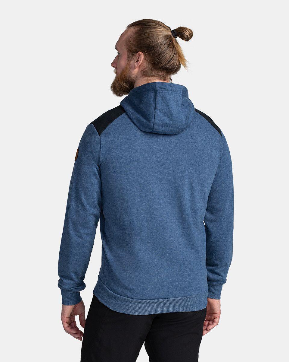 Sudadera con cremallera y capucha ADELAN-M hombre Kilpi Azul oscuro 2/4