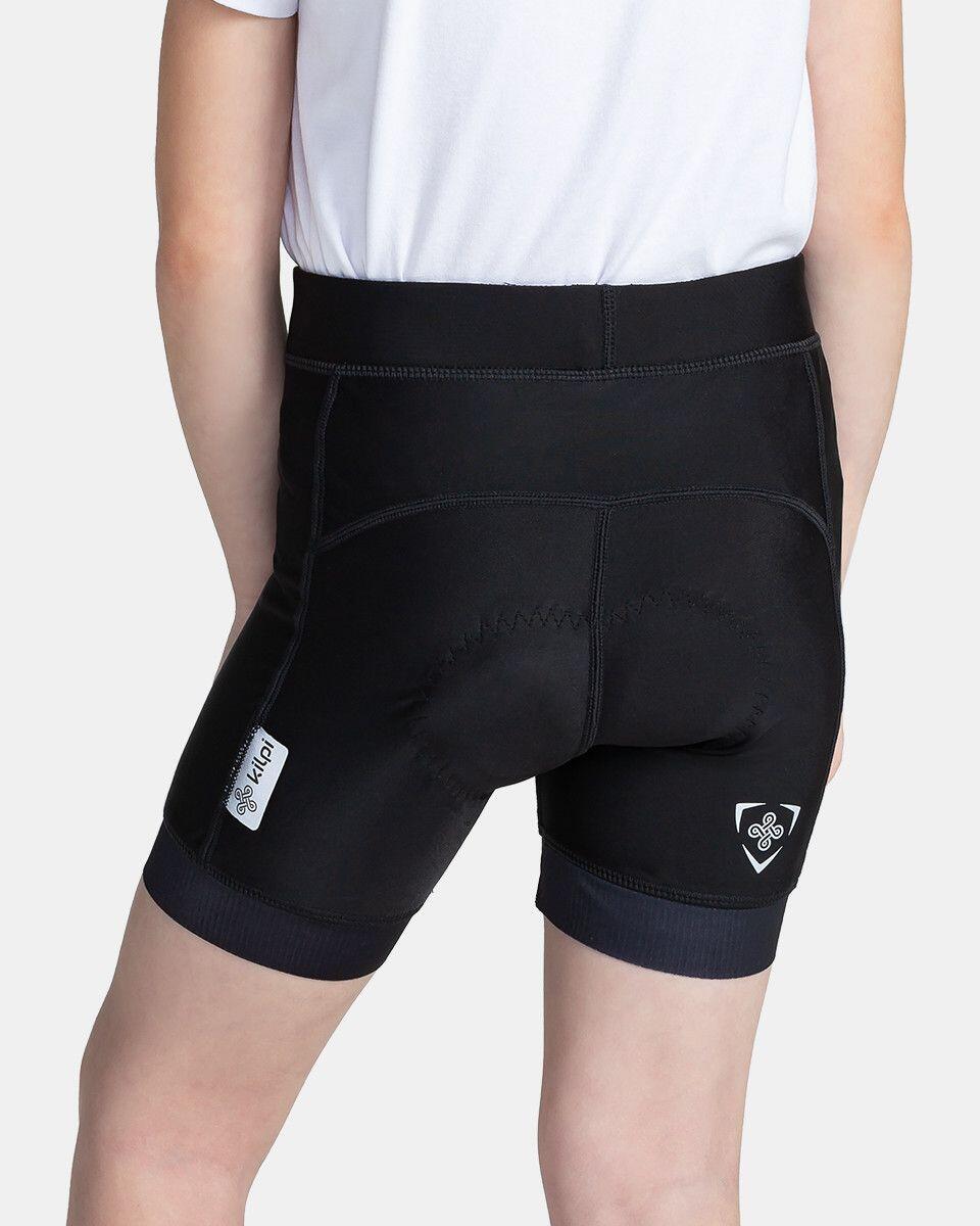 Culotte corto PRESSURE-J ciclismo niños Kilpi negro 2/6