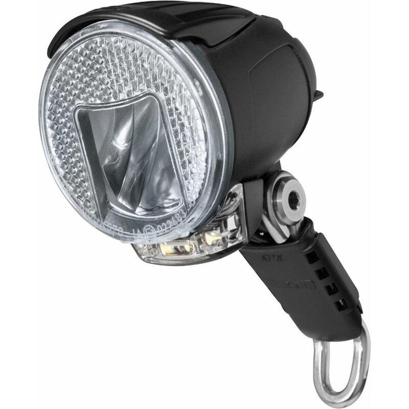 Koplamp Lumotec IQ Cyo Premium R Senso Plus 60 Lux - zwart