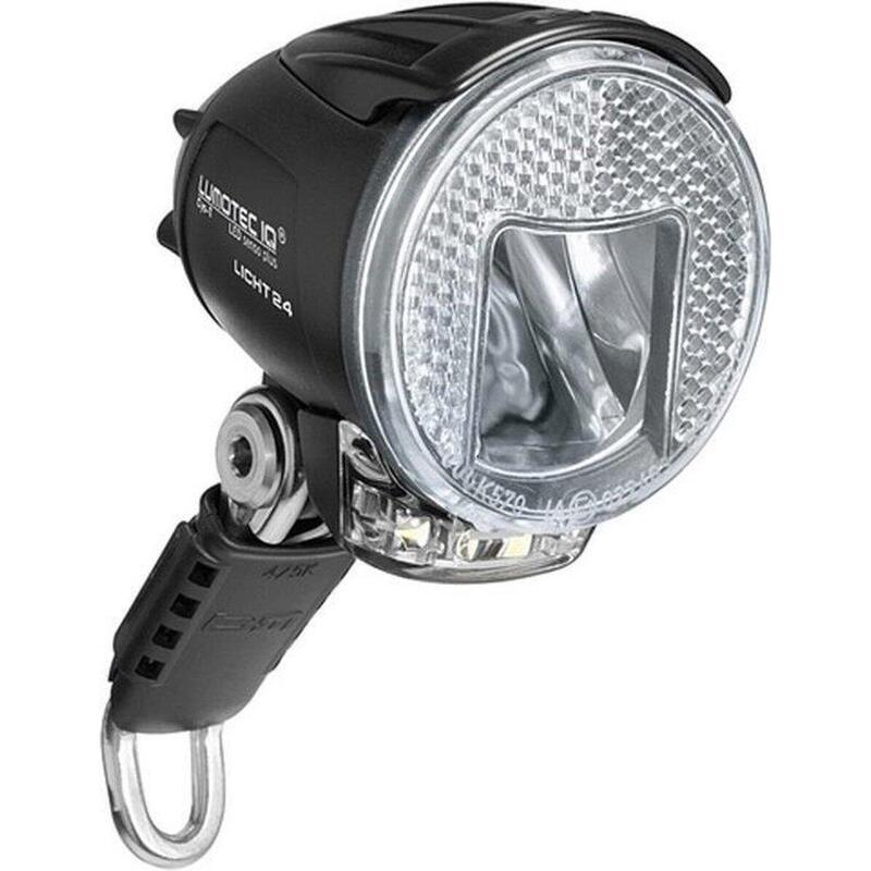 Koplamp Lumotec IQ Cyo Premium RT Senso Plus 60 Lux - zwart