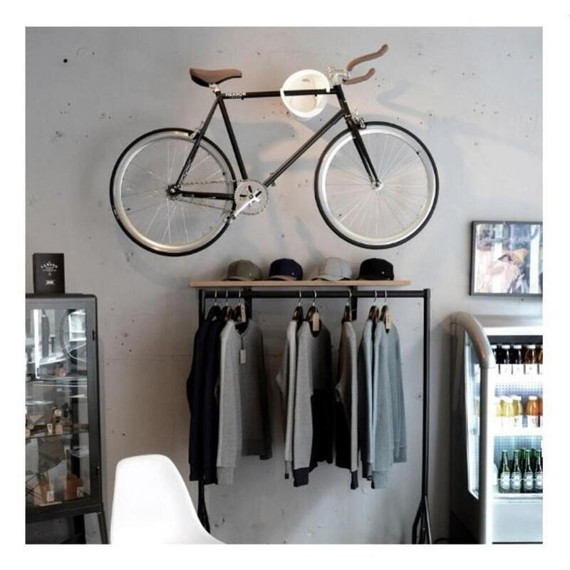 SOLO - Suporte de parede de bicicleta ciclismo Branco CYCLOC