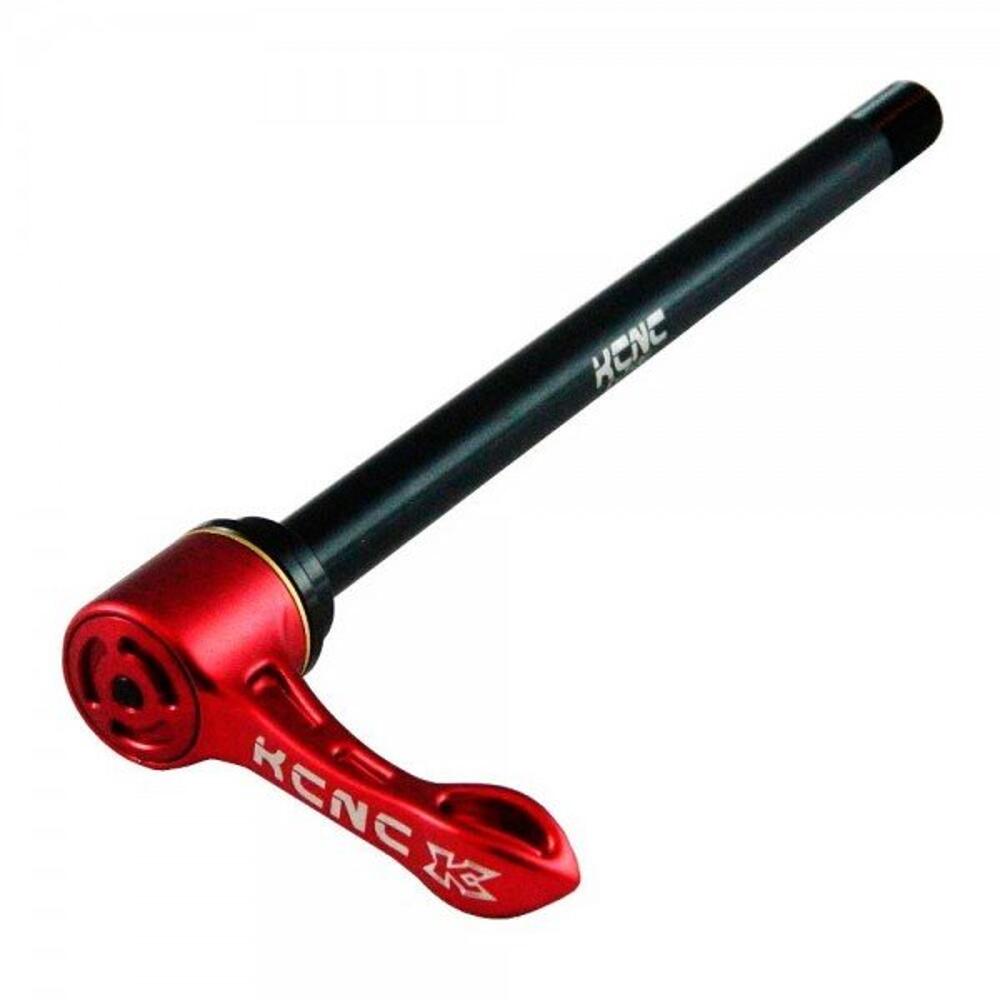 Traseira através do eixo KQR07 PressClick BTT 12x142 ciclismo Vermelho Kcnc