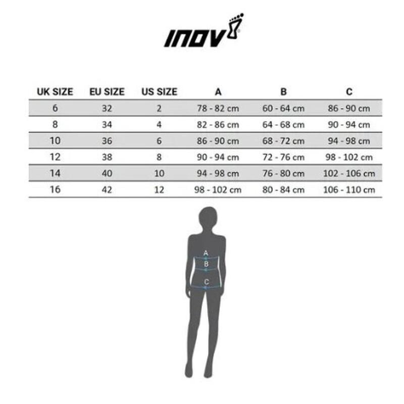 Calções de Corrida Elite 4 Mulher  Preto Inov 8