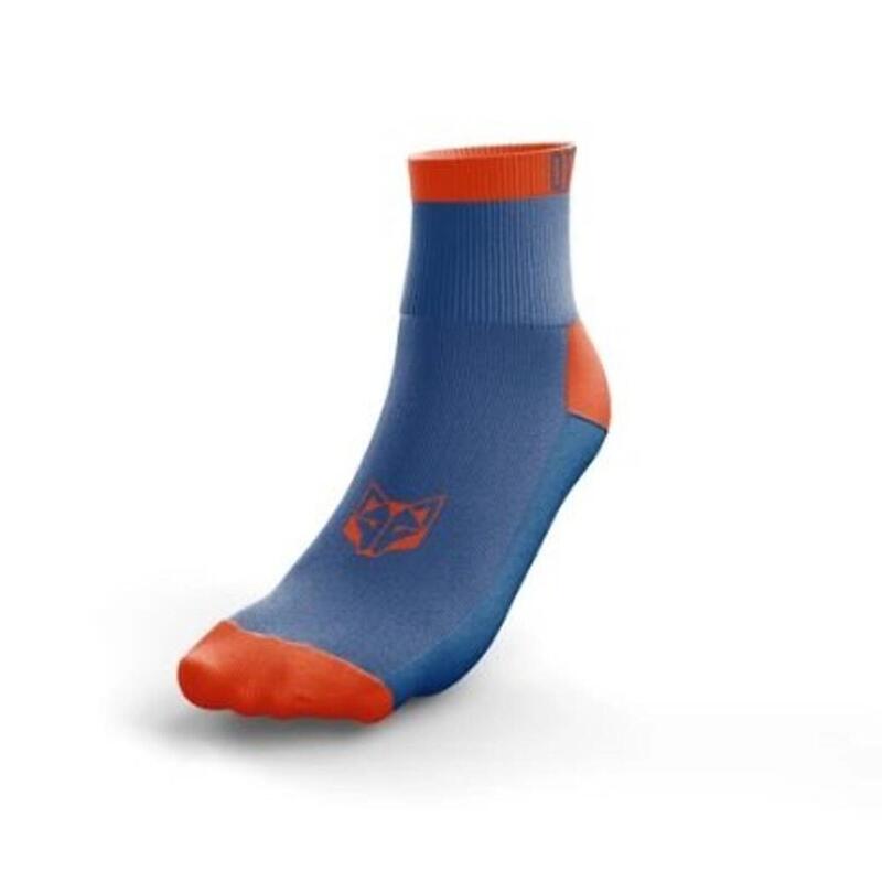 Calcetines Multi-Sport Low Cut Navy Blue & Orange running Azul OTSO