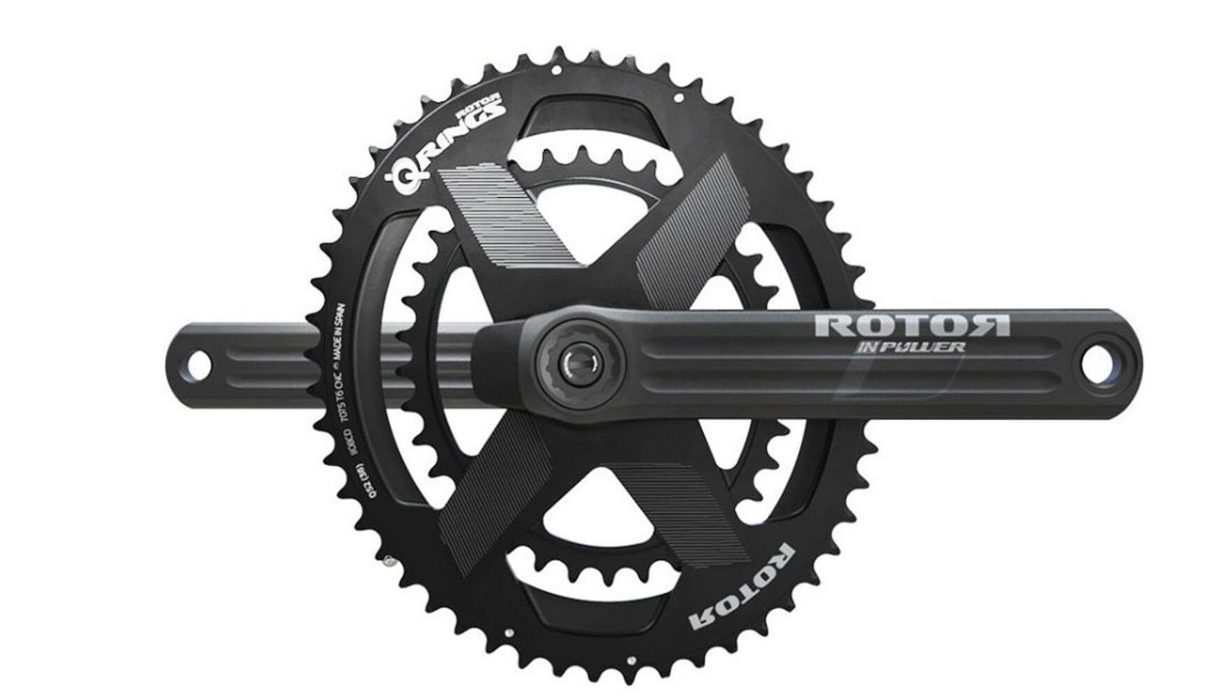 Medidor de energia oval direct mount ciclismo rotor
