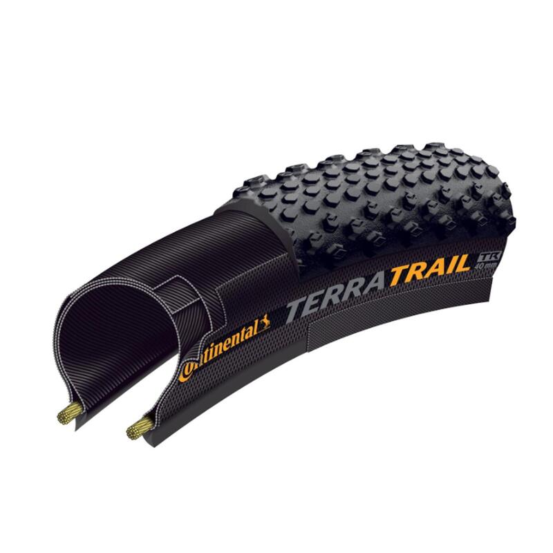 PNEU GRAVEL 700X40 TS CONTINENTAL TERRA SPEED  PROTECTION NOIR (40-622)