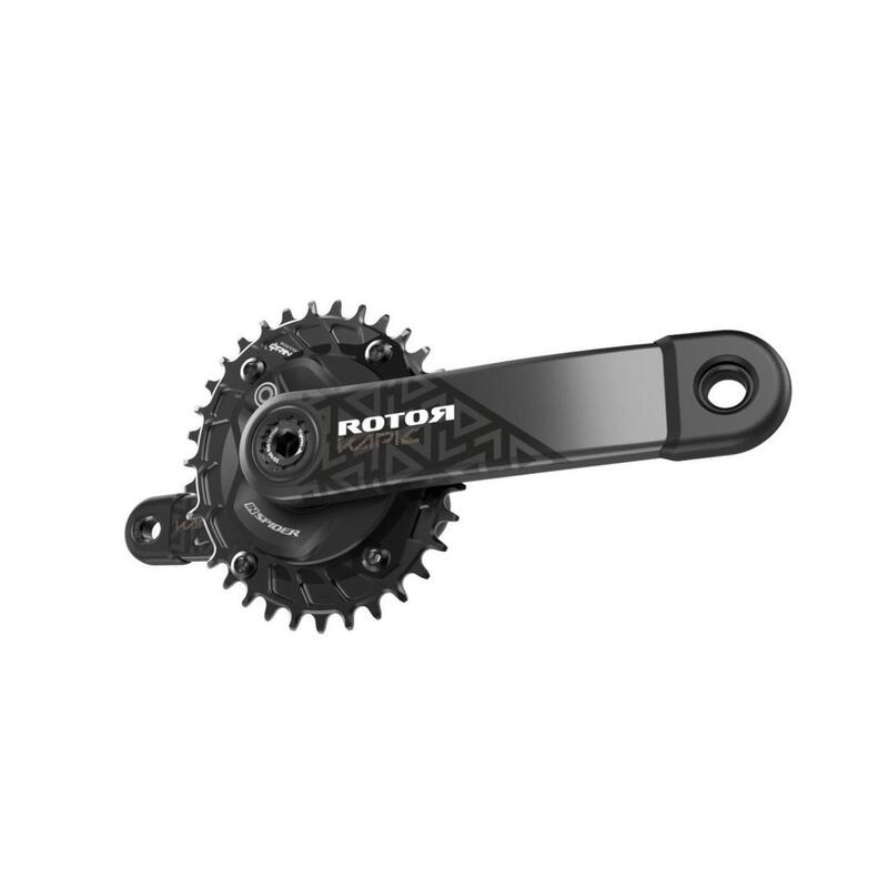 INSPIDER Medidor de Energia Oval Kapic Carbono ciclismo Rotor