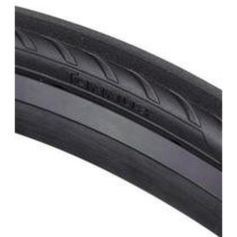 Cubierta New Slick 700x25C - 25-622 - Regular ciclismo Negro TANNUS AIRLESS TIRE