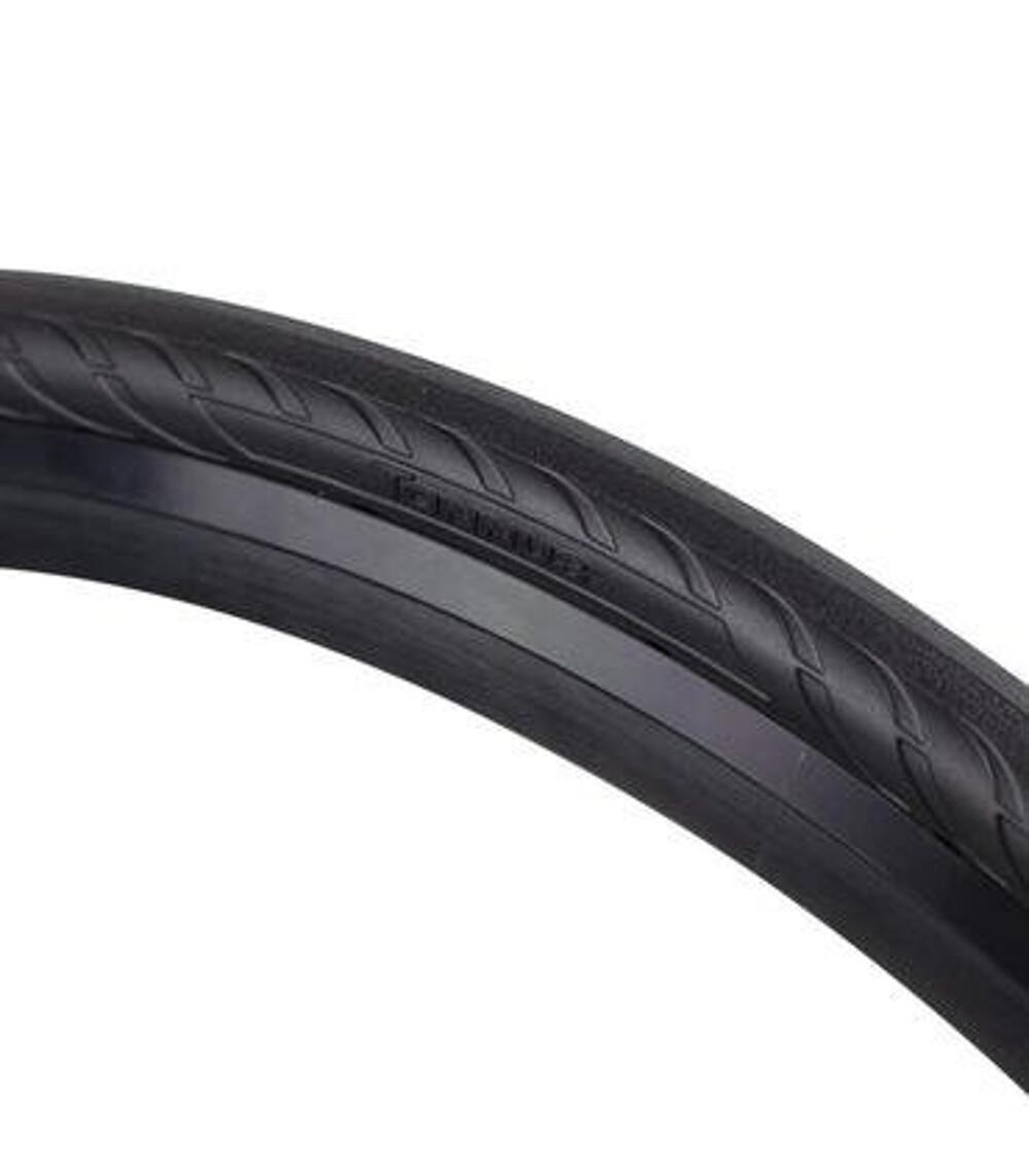 Tannus Aither II Slick Road Bike Tyre, Black - 700c x 25 1/5