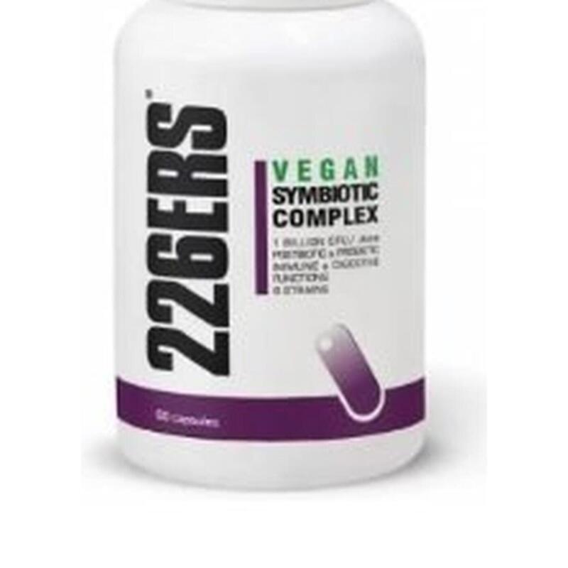 SUPLEMENTO VEGAN SYMBIOTIC COMPLEX 226ERS - 60 CAPS. SABOR NEUTRAL