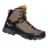 Salewa Mountain Trainer 2 Mid GTX Waterproof Trekking & Hiking Boots Brown BungeeCord/Black